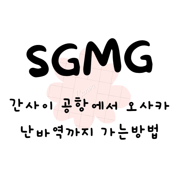 간사이 공항에서 오사카 난바역까지 가는방법