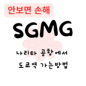 나리타 공항에서 도쿄역 가는방법(안보면 손해)