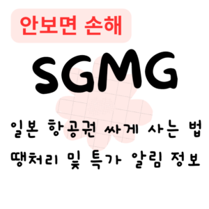 일본 항공권 싸게 사는 법: 땡처리 및 특가 알림 정보(안보면 손해)