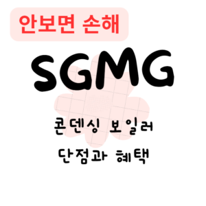 콘덴싱 보일러의 단점과 혜택(안보면 손해) 콘덴싱 보일러의 단점과 혜택(안보면 손해)