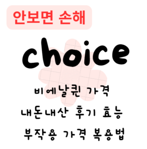 비에날퀸 가격 내돈내산 후기 효능 부작용 가격 복용법